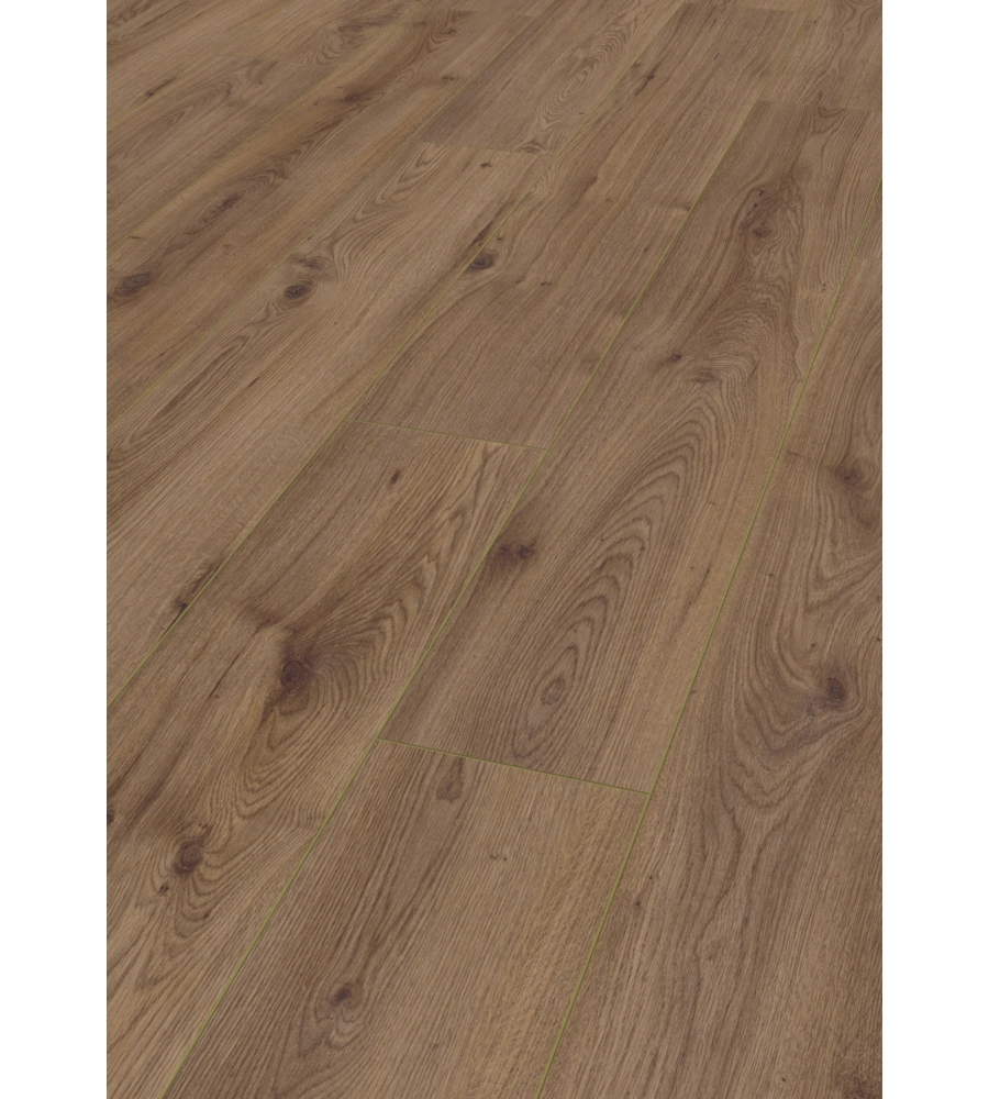 Pavimento laminato rovere scuro millenium 8mm ac4 2,131 m² linea advanced