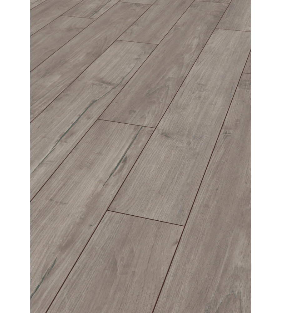 Pavimento laminato teak grigio rustico 8mm ac4 2,131 m² linea exquisit