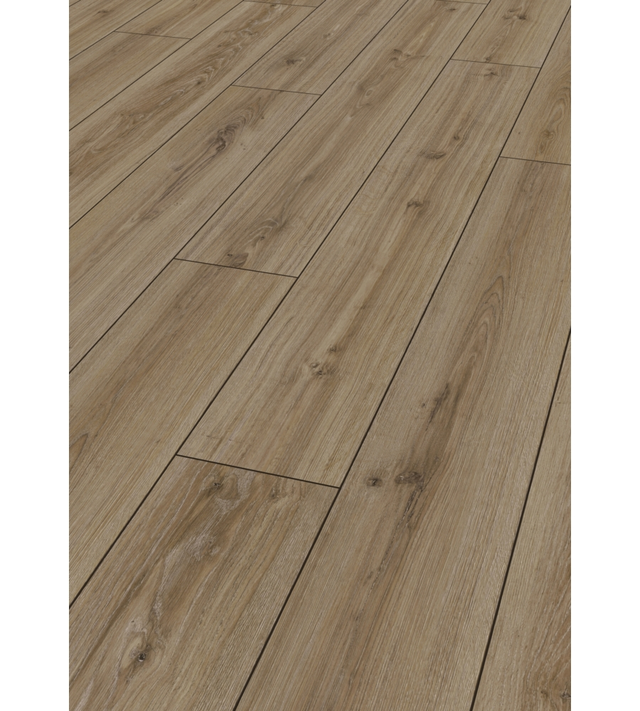 Pavimento laminato rovere saverne 12mm ac5 1,293 m² linea robusto