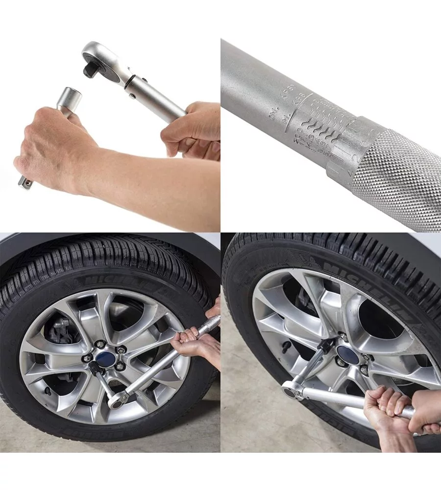 Chiave dinamometrica 1/2" con valigetta michelin