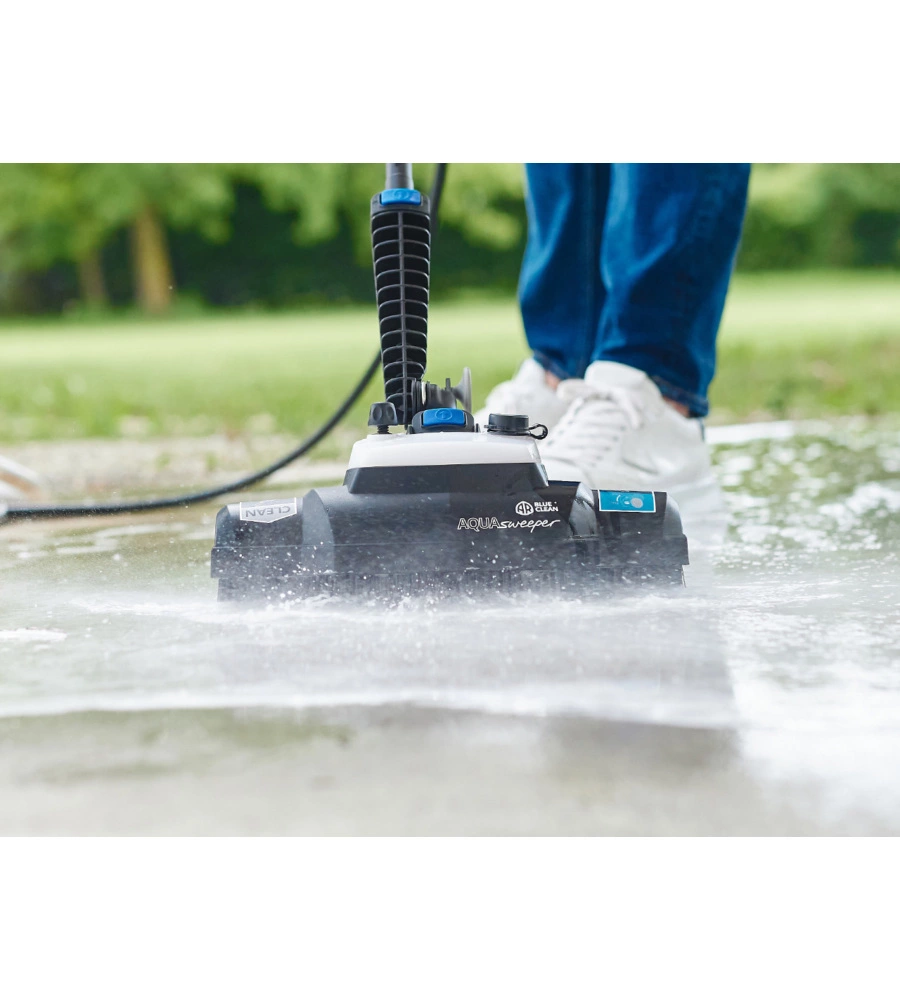 Lavapavimenti per idropulitrice annovi reverberi "aqua sweeper" con 3 getti ad alta pressione