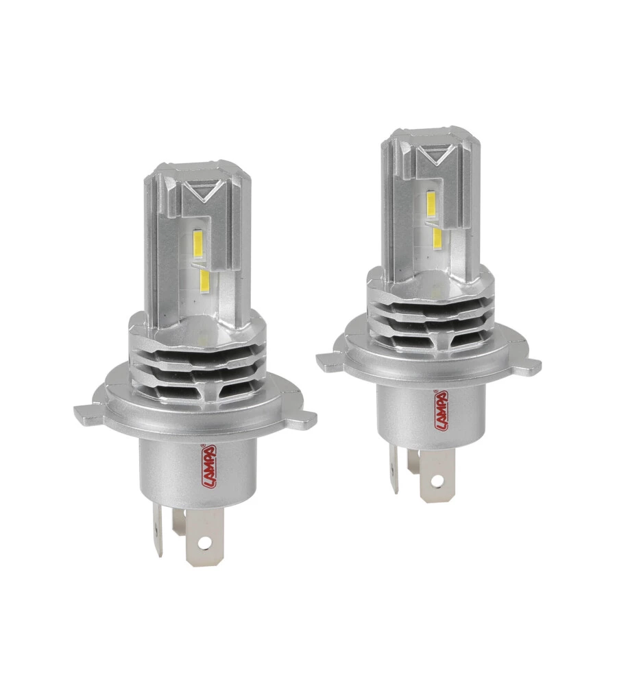 Lampade led per auto 9-32v halo led serie 10 halo killer - (h4) - 20w - p43t - 2 pz  - scatola  57730