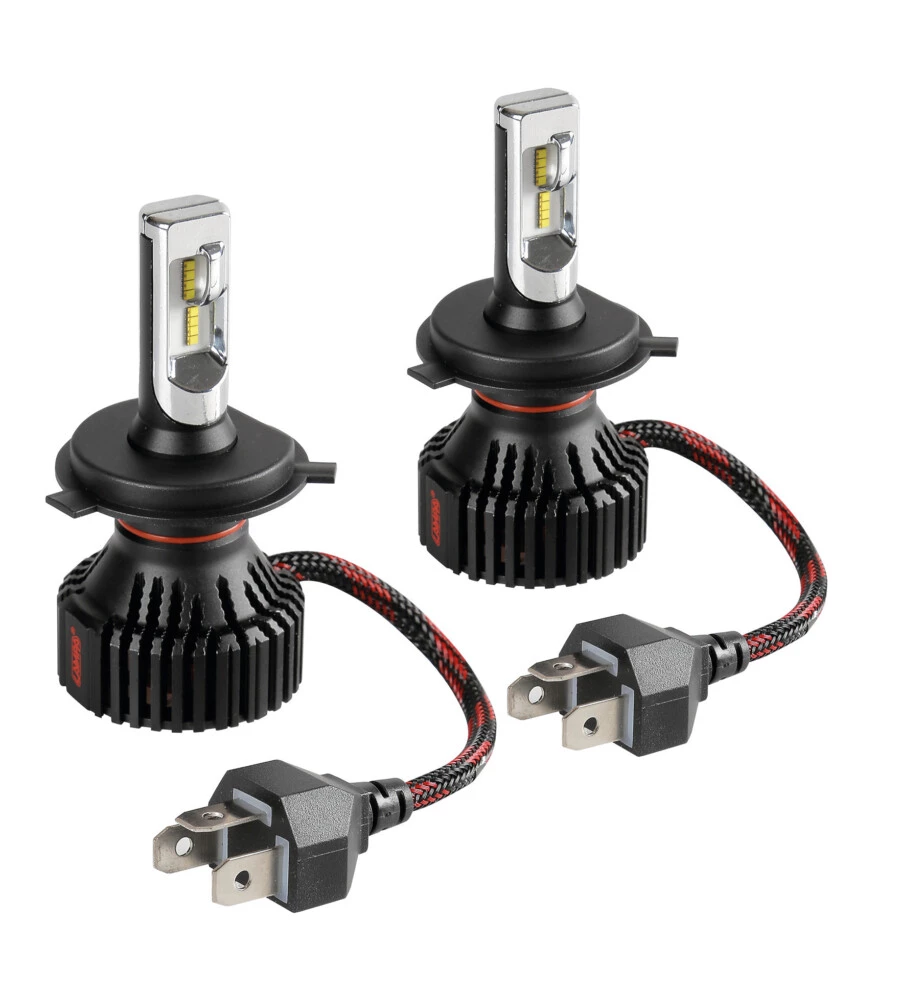 Lampade led per auto 9-32v halo led serie 6 standard - (h4) - 30w - p43t - 2 pz  - scatola  57784