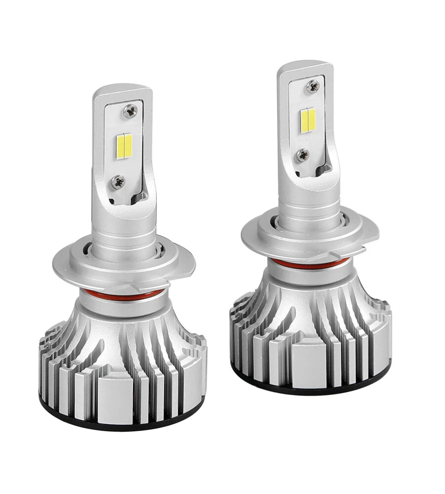 Lampade led per auto 9-32v halo led serie 7 compact - (h7 lenticular) - 36w - px26d - 2 pz  - scatola  57805