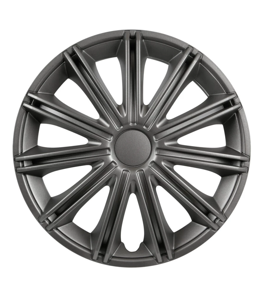 Copricerchi per auto nero dark - Ø 13"  31515