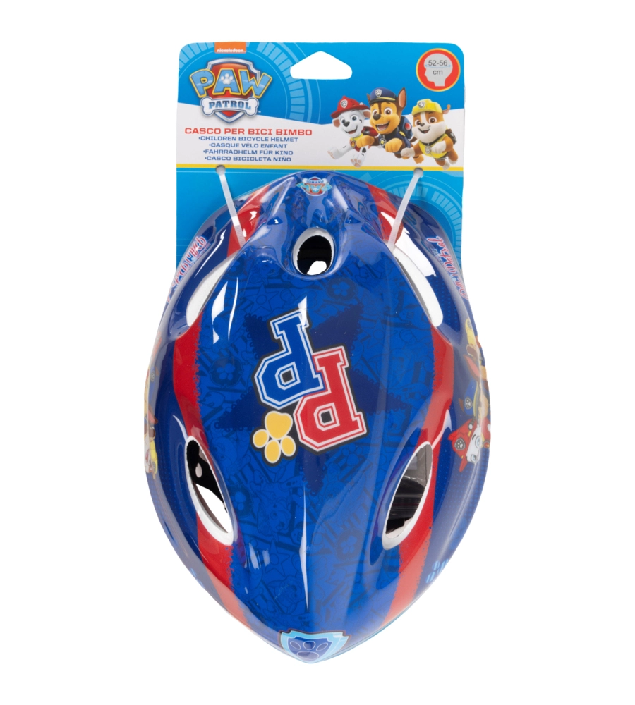 Caschetto bici per bambini "paw patrol boy", tg s 52 - 56 cm