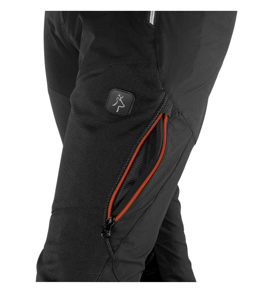 Pantalone da lavoro kapriol "tech" colore nero, tg m