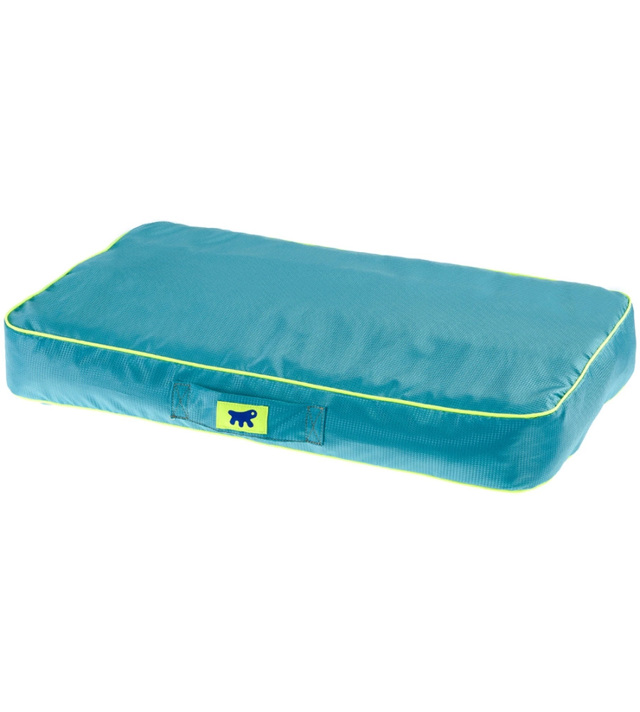 Cuscino "polo 65" azzurro, 65x40x8 cm - ferplast