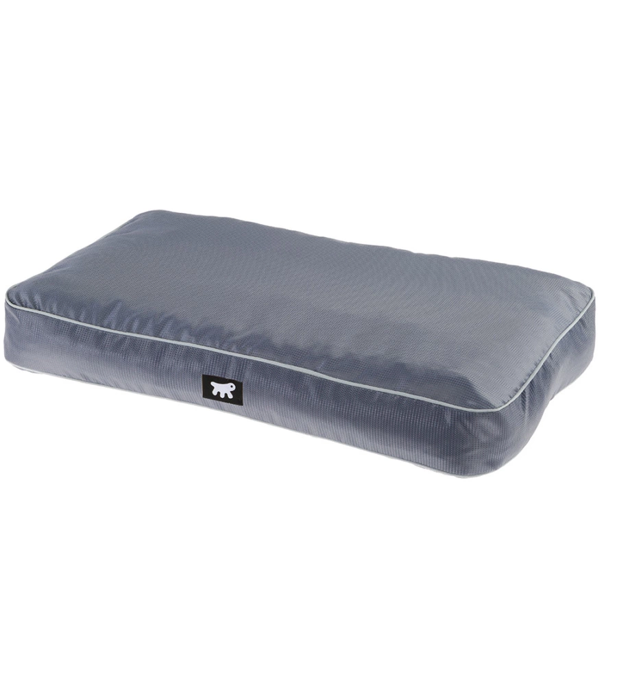 Cuscino "polo 65" grigio, 65x40x8 cm - ferplast