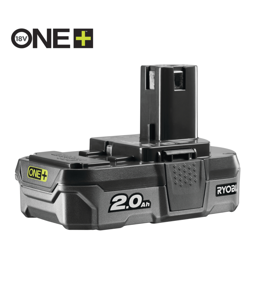 Batteria al litio rb18l20 one+ 18v 2.0 ah - ryobi