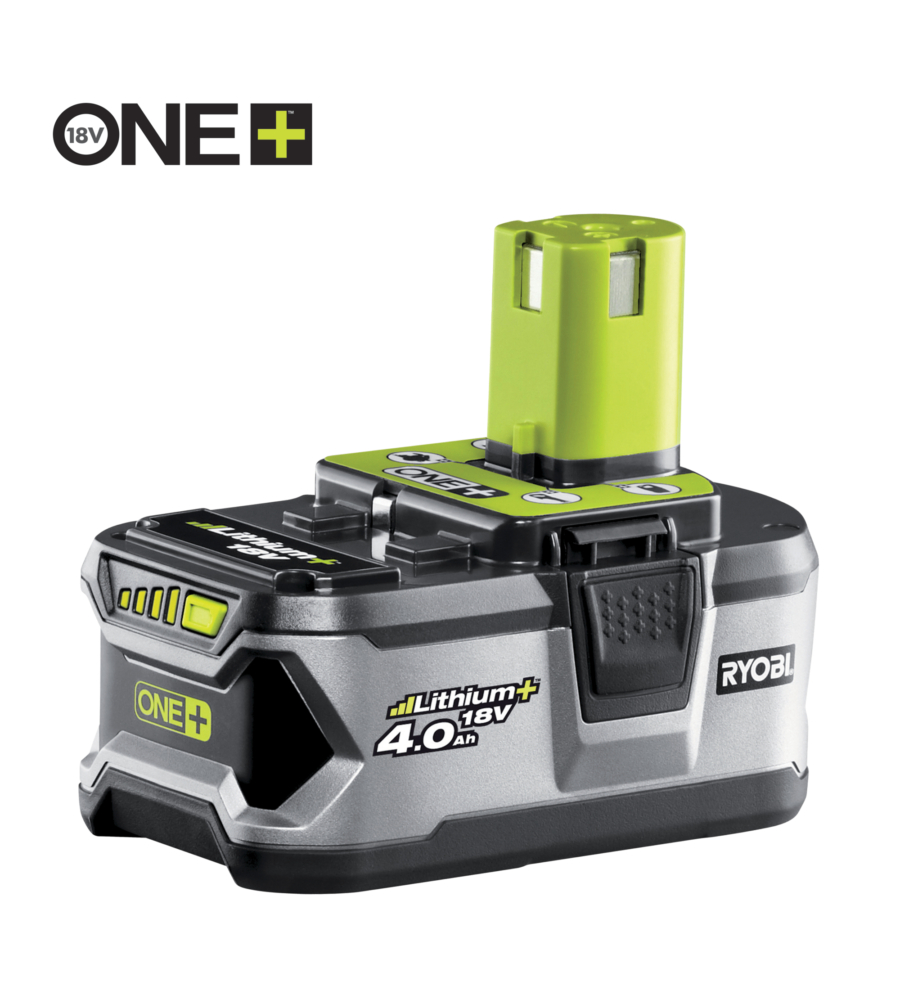 Batteria al litio rb18l40 one+ 18v 4.0 ah - ryobi