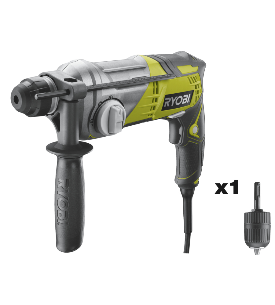 Trapano tassellatore elettrico ryobi rsds680-k sds 680w - ryobi