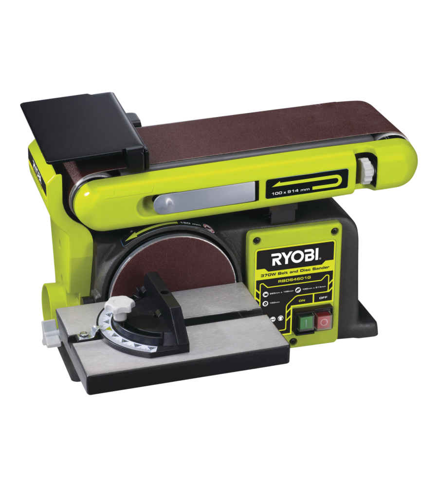 Levigatrice a nastro e disco rbds4601g elettrica 375w - ryobi