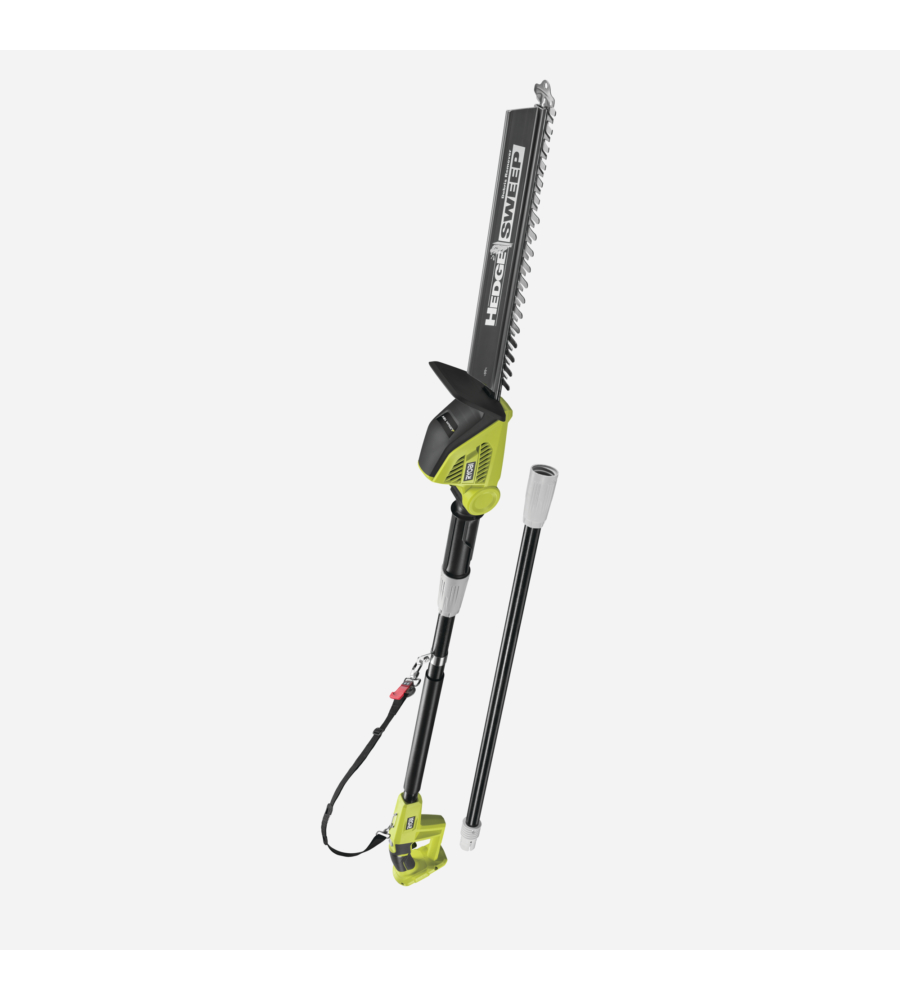 Tagliasiepi telescopico a batteria opt1845 18v lama 45 cm, solo corpo macchina batteria non inclusa - ryobi