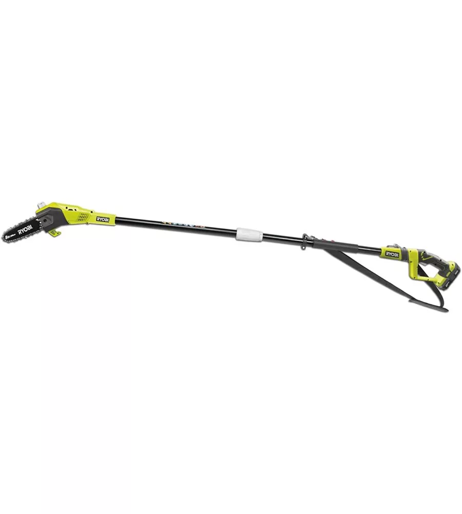 Potatore telescopico a batteria ryobi rpp182015s con batteria al litio 18v 2.0ah inclusa