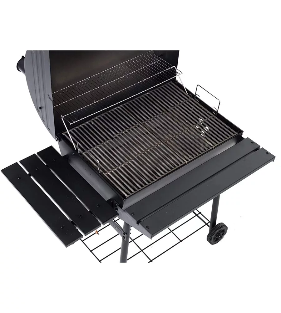 Barbecue a carbone sochef "pablo 75"  con affumicatore, 110x76x126 cm