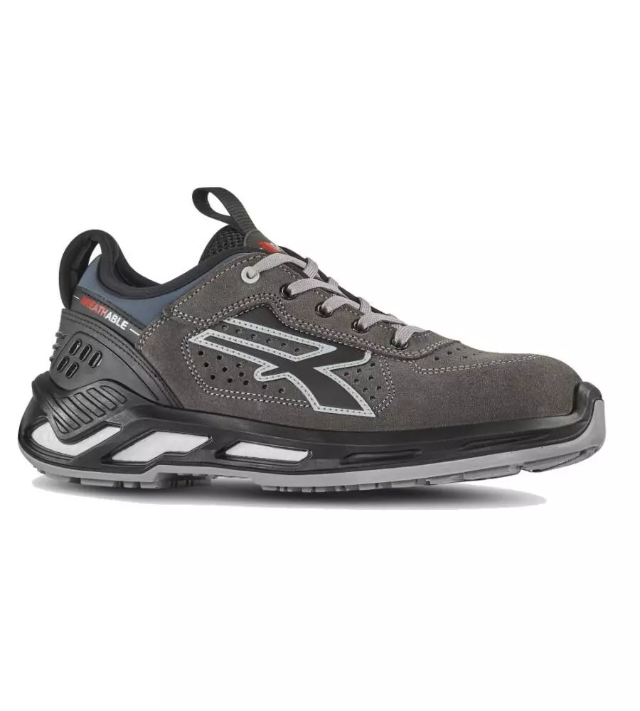 Scarpe antinfortunistiche aron esd s1p src u-power grigio - tg. 40