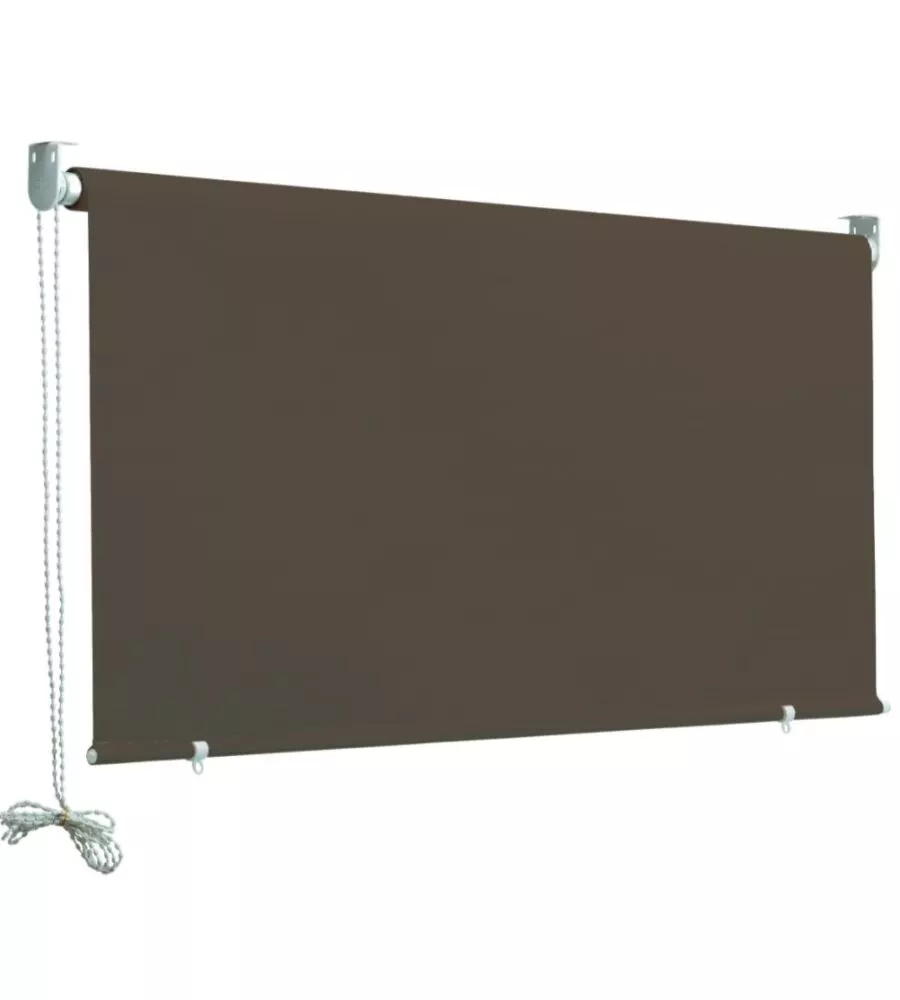 Tenda da sole con catenella marrone, h 250 x 150 cm