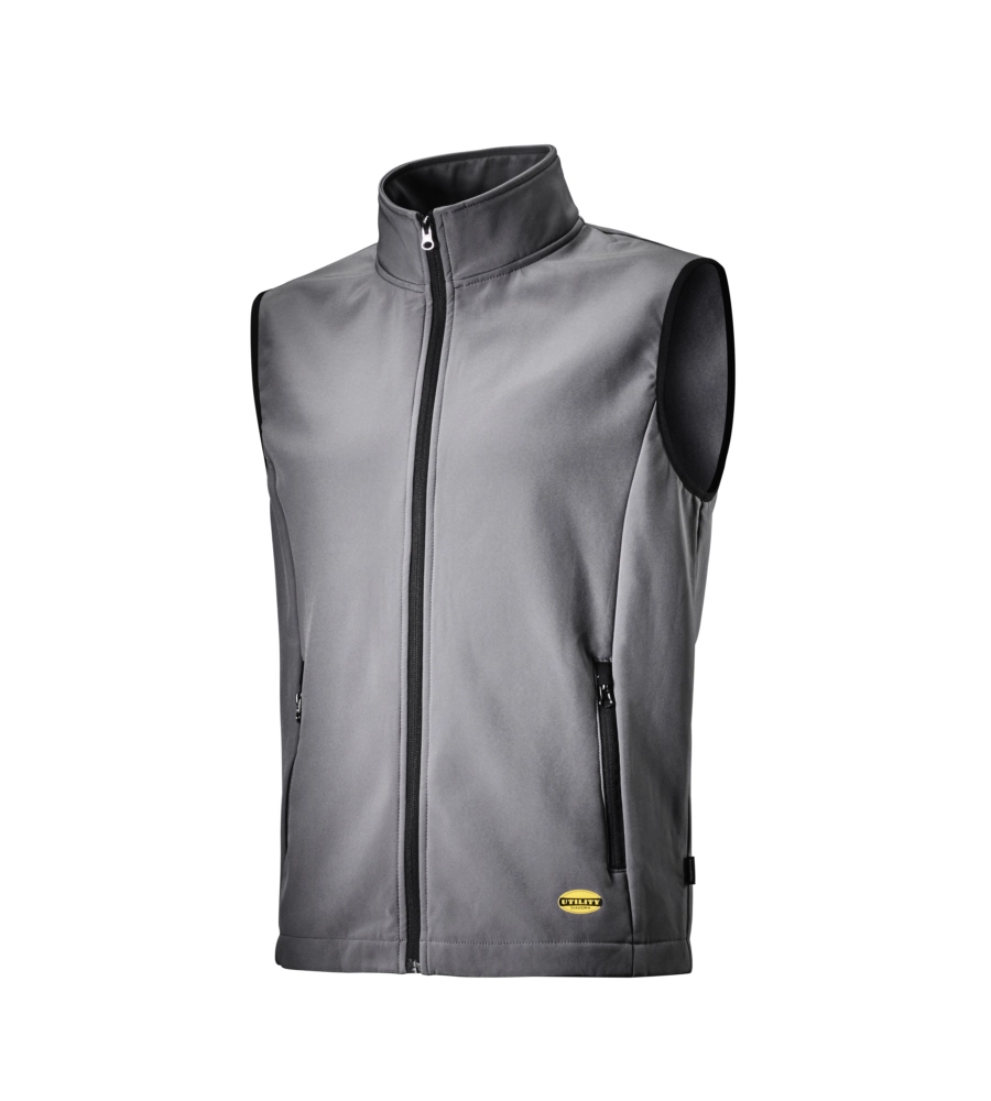 Diadora gilet da lavoro shell level grigio, tg. m