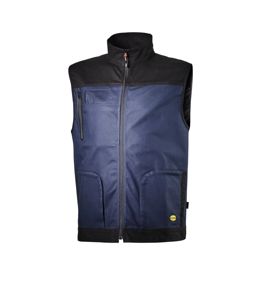 Diadora gilet da lavoro mover blu, tg m