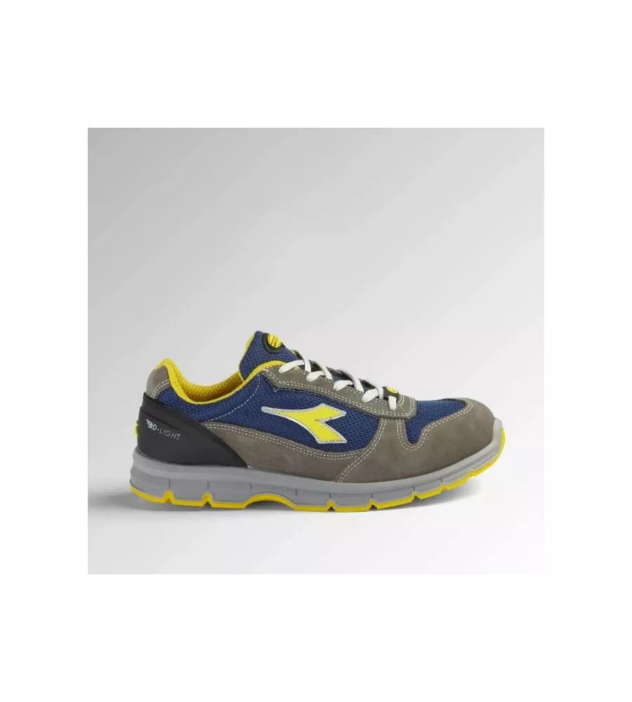 Diadora scarpe da lavoro antinfortunistiche run g textile low s1p castle, tg 40