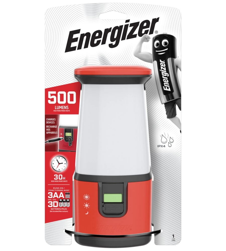 Torcia lanterna energizer 360°, 500 lm