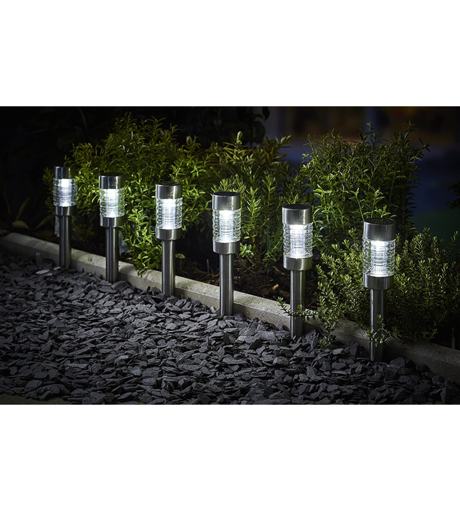 Lampada Led Da Giardino Con Pannello Solare, 8 W 4000 K in vendita online