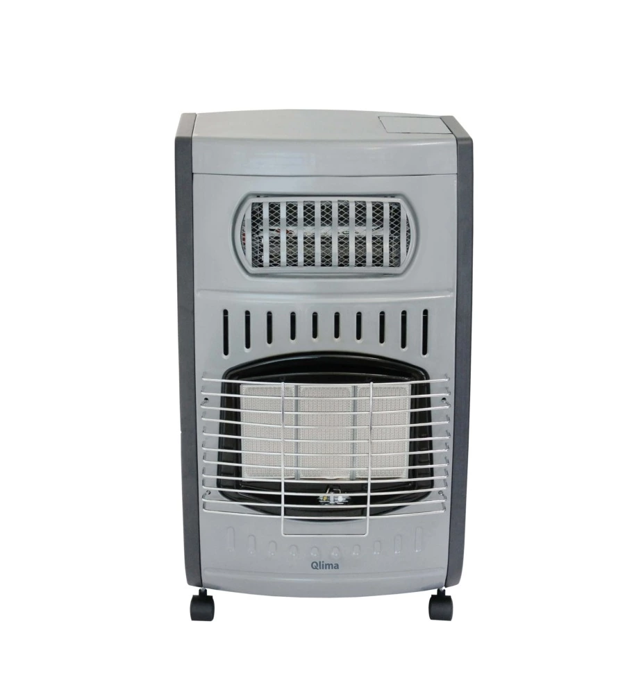 Stufa a gas per interni portatile qlima "gh3062 rf" 4,2 + 2 kw