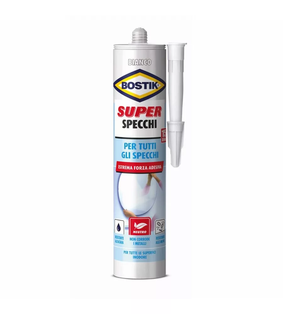 Bostik super specchi cartuccia - 425 gr