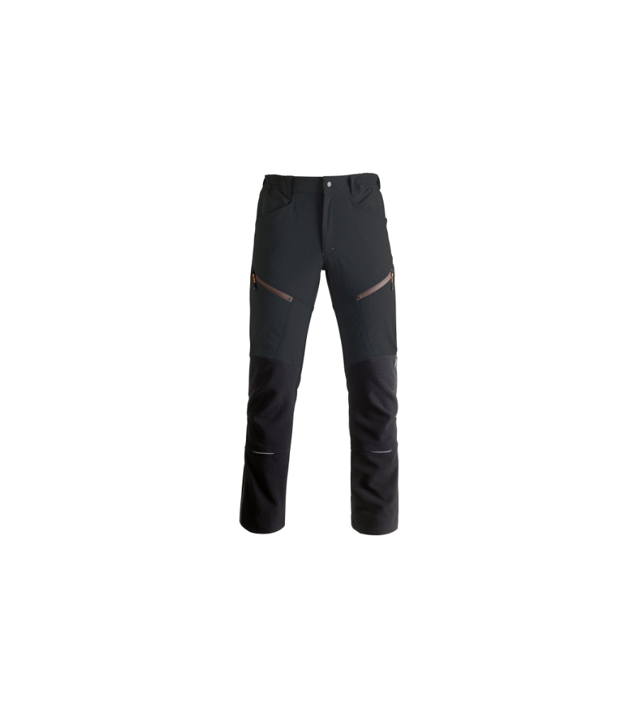 Pantaloni da lavoro vertical nero, tg m - kapriol