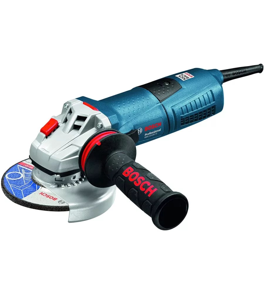 Smerigliatrice angolare gws13-125ci 125mm 1300w professionale bosch blu