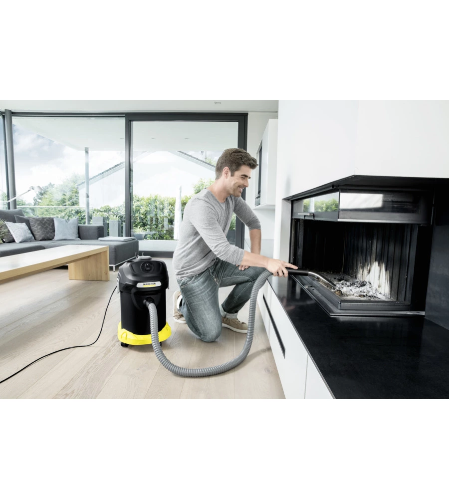 Aspirapolvere aspiracenere karcher ad4 premium 17 litri