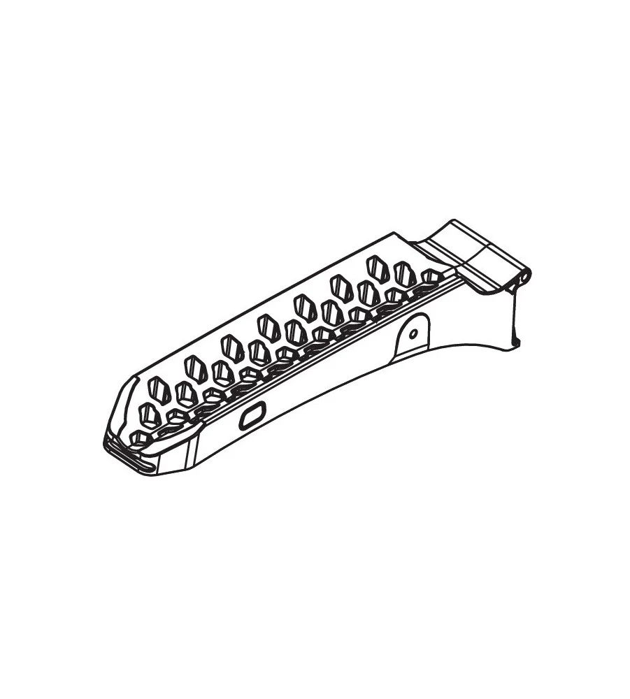 Base portaruota di ricambio per portabici foldclick  yck689