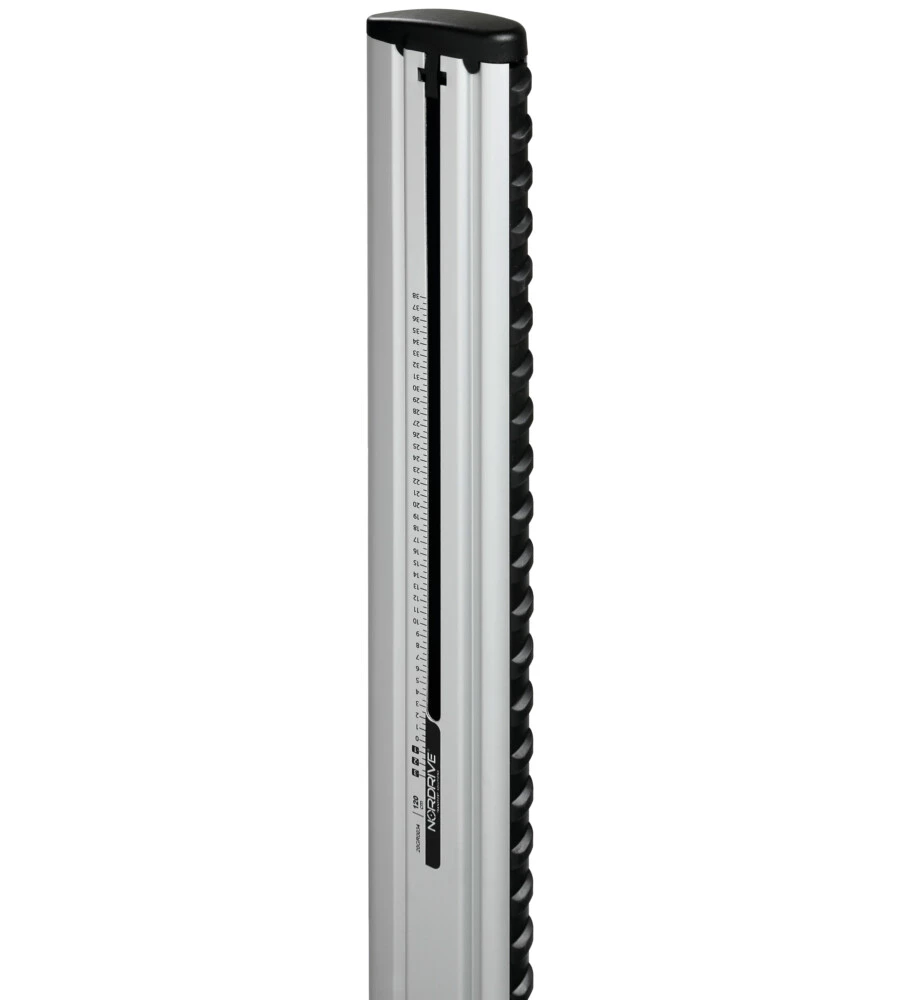 Coppia barre portatutto in alluminio silenzio - l - 128 cm  n15086