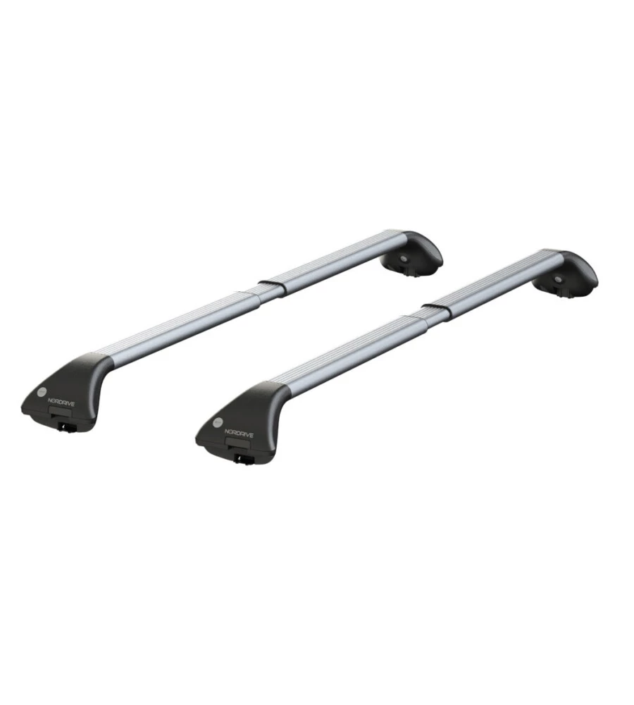 Barre portatutto per auto kit completo nordrive - 416 - snap alu l  nk416sal