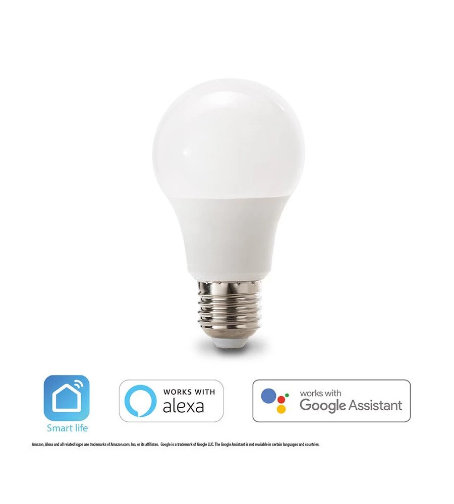 Lampadina smart rgb+cct, 60w e27