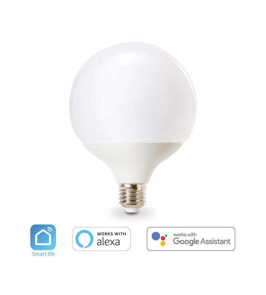 Lampadina "globo" smart rgb+cct, 100w e27