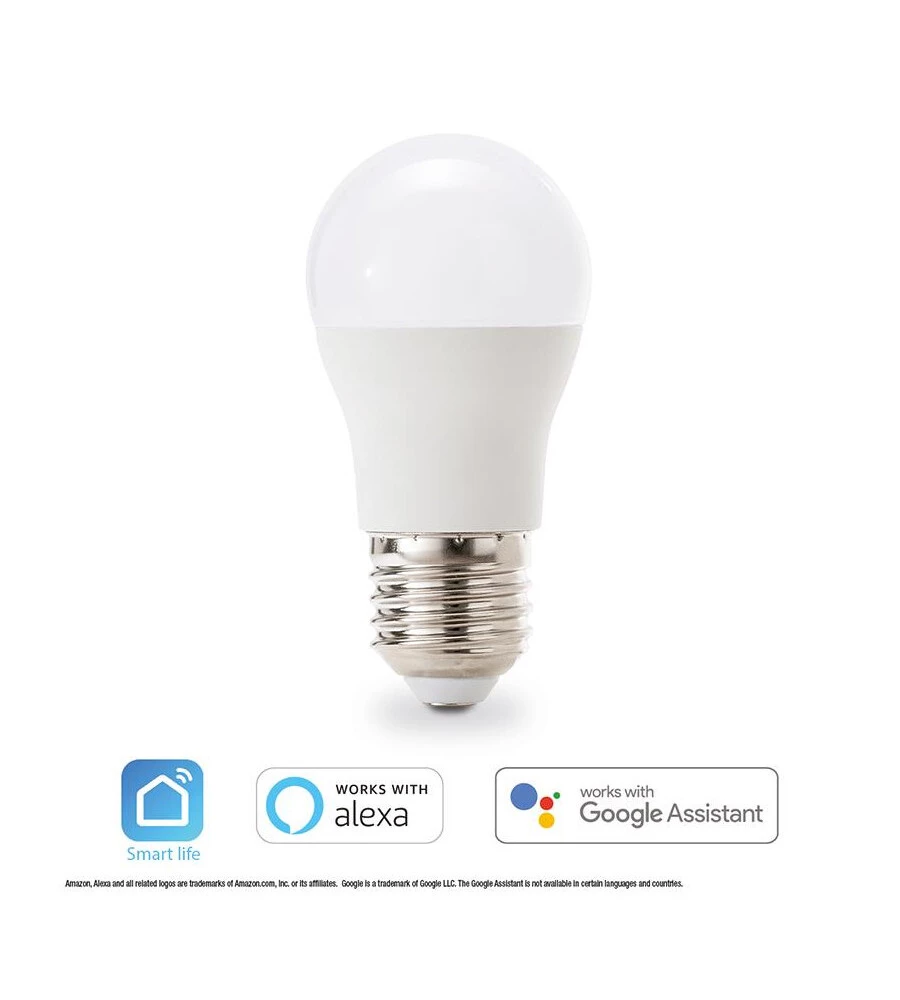 Lampadina "minisfera" smart rgb+cct, 40w e27