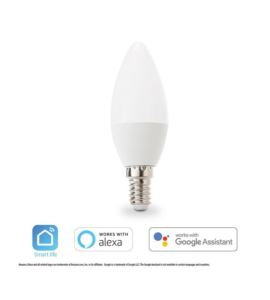 Lampadina "oliva" smart rgb+cct, 40w e14