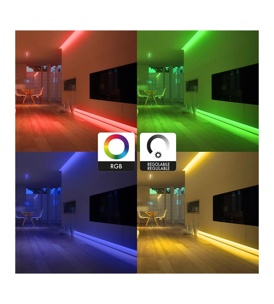 Striscia led smart rgb, 5 m