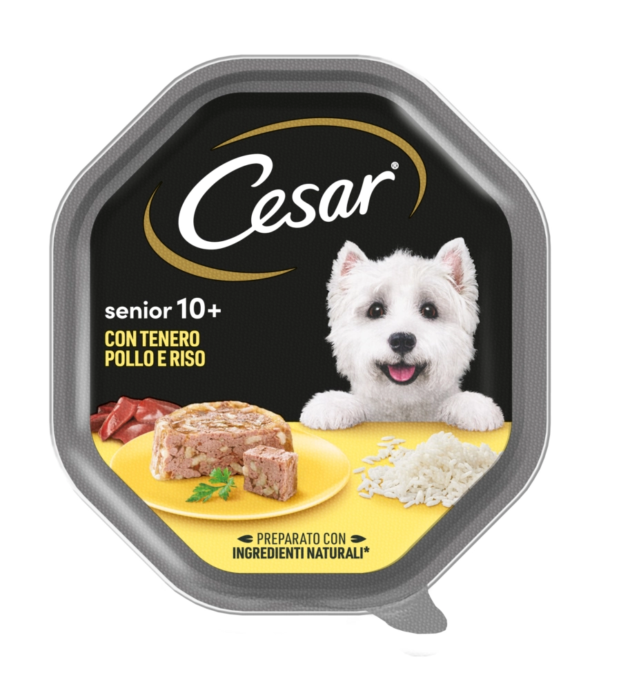 Cesar - umido per cani pollo e riso 150 gr