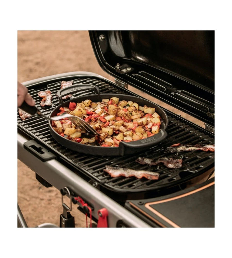 Barbecue a gas portatile weber "traveler" con griglia 63,5x34,3 cm