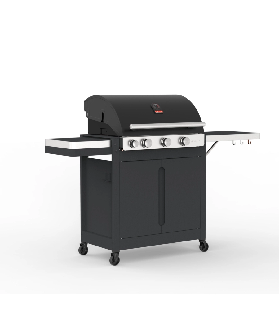 Barbecue a gas con 3 fuochi e telo di copertura in omaggio stella 3201 - barbecook