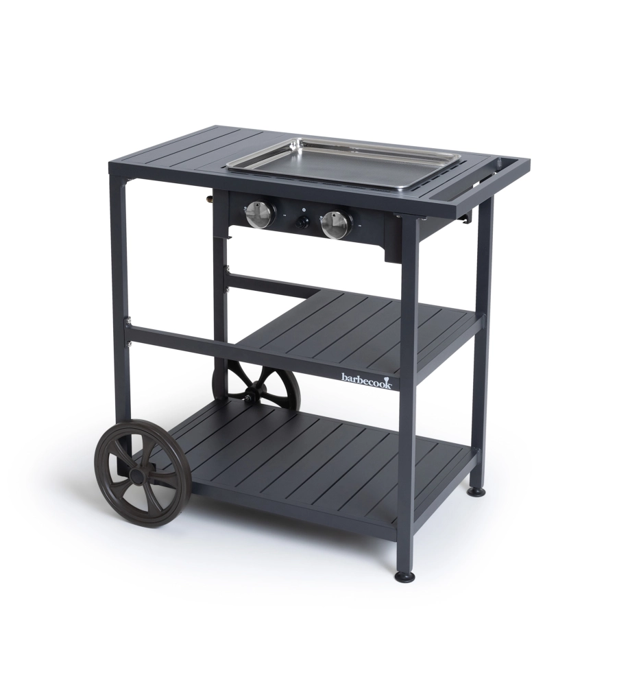 Supporto trolley per plancha a gas victor - barbecook