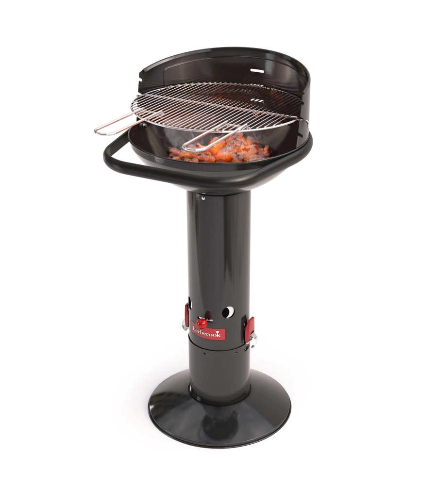 Barbecue a carbonella barbecook "loewy 45" in acciaio nero, 43 cm