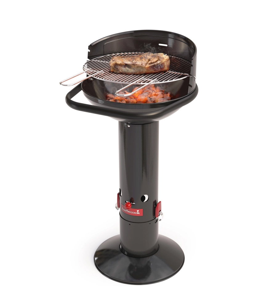 Barbecue a carbonella barbecook "loewy 45" in acciaio nero, 43 cm