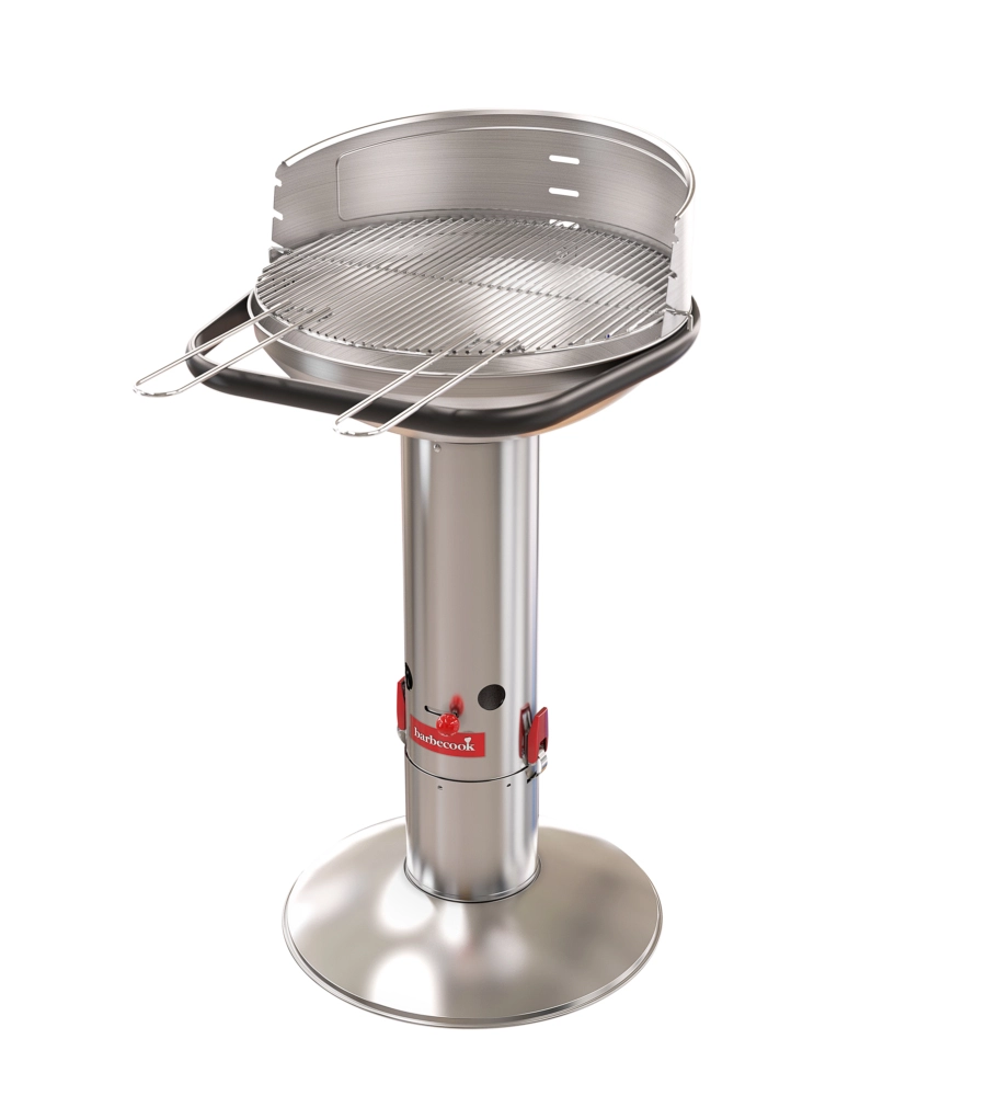 Barbecue a carbonella barbecook "loewy 50" in acciaio inox, diametro 47,5 cm