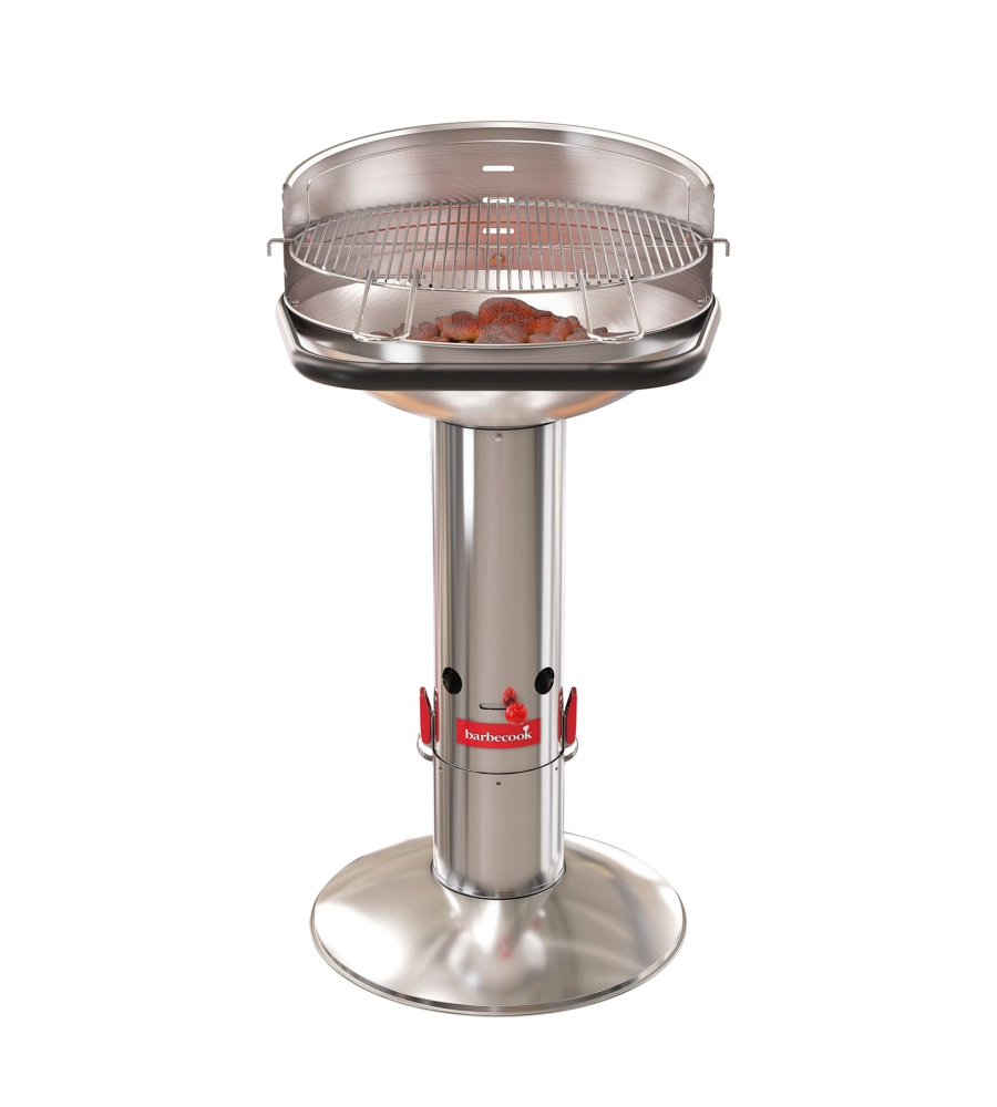 Barbecue a carbonella barbecook "loewy 50" in acciaio inox, diametro 47,5 cm