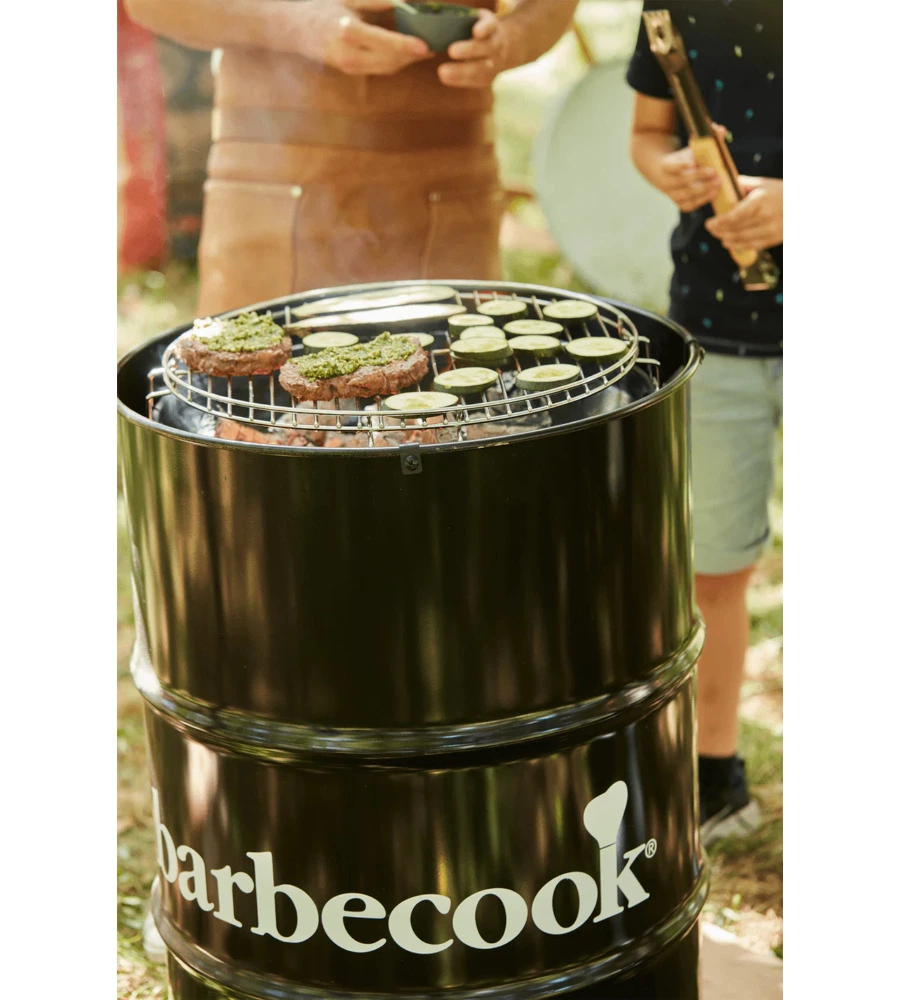 Barbecue a carbone barbecook "edson" nero, diametro 47,5 cm