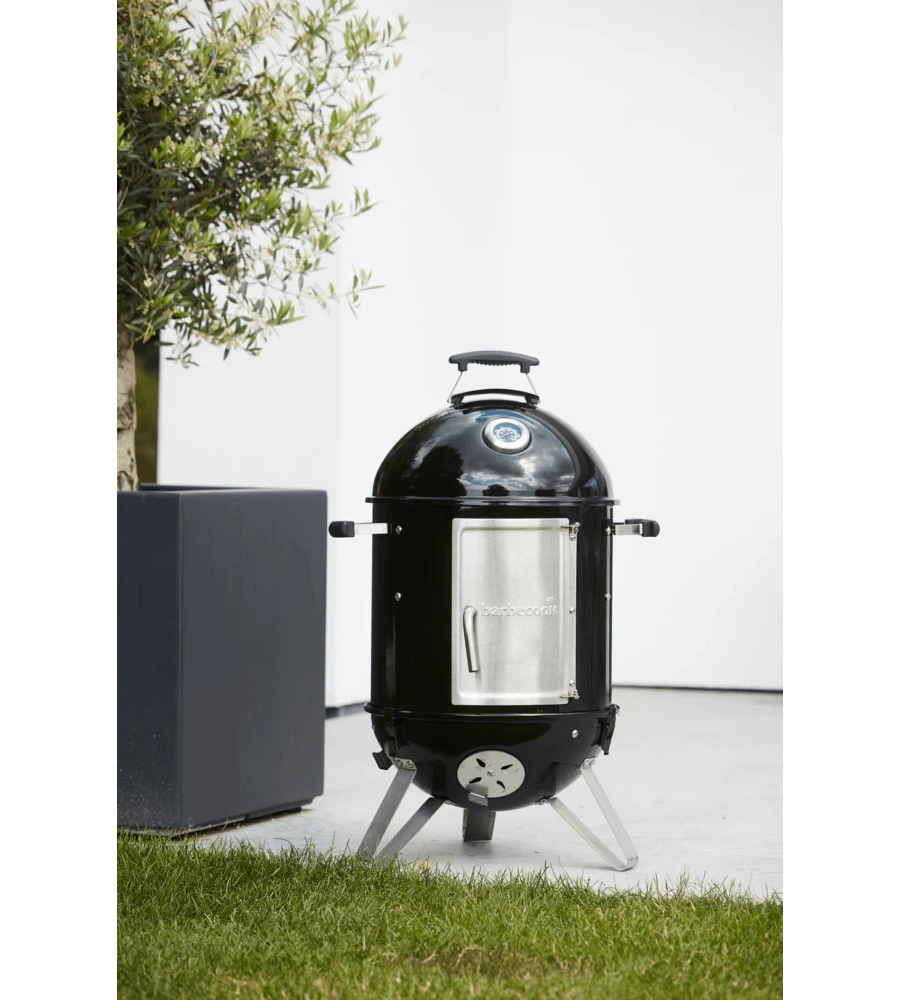 Barbecue a carbonella affumicatore barbecook "smoker oscar s", diametro 40 cm